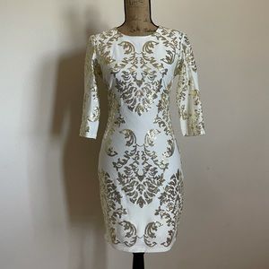 {b darlin) bodycon cutout sequin dress